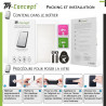 Oppo A76 - Verre trempé TM Concept® - Gamme Standard Premium - Contenu et installation