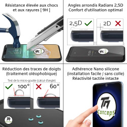 Oppo A74 4G - Verre trempé TM Concept® - Gamme Standard Premium - Caractéristiques
