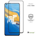 Vivo X50 - Verre trempé intégral Protect - Noir - TM-Concept® - image couverture