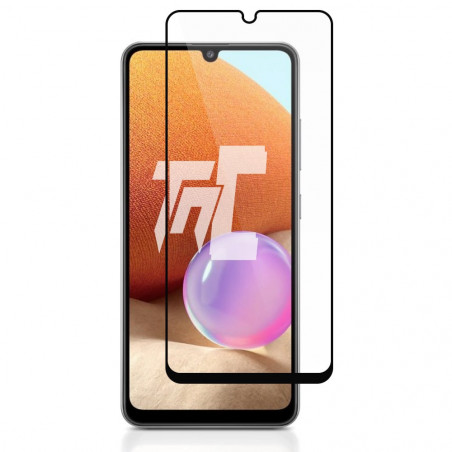 Samsung Galaxy A32 (4G) - Verre trempé intégral Protect Noir - adhérence 100% nano-silicone - TM-Concept® - image principale