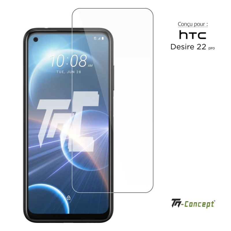 HTC Desire 22 Pro - Verre trempé TM Concept® - Gamme Standard Premium - image couverture