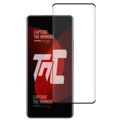 Xiaomi 12S Ultra - Verre trempé 3D incurvé - Noir - TM Concept® - image principale