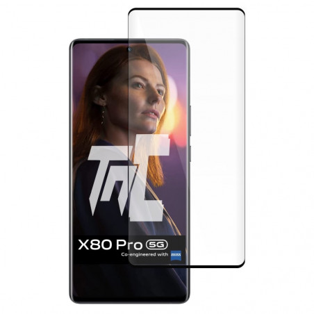 Vivo X80 Pro - Verre trempé 3D incurvé - TM-Concept® - image principale