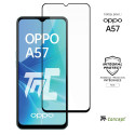 Oppo A57 / A57e / A57s - Verre trempé intégral Protect - Noir - TM-Concept® - image couverture