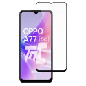 Oppo A77 5G - Verre trempé intégral Protect - Noir - TM-Concept®