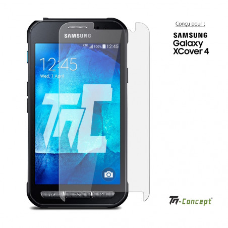 Samsung Galaxy Xcover 4 - Vitre de Protection - TM Concept® Gamme standard Premium - image couverture