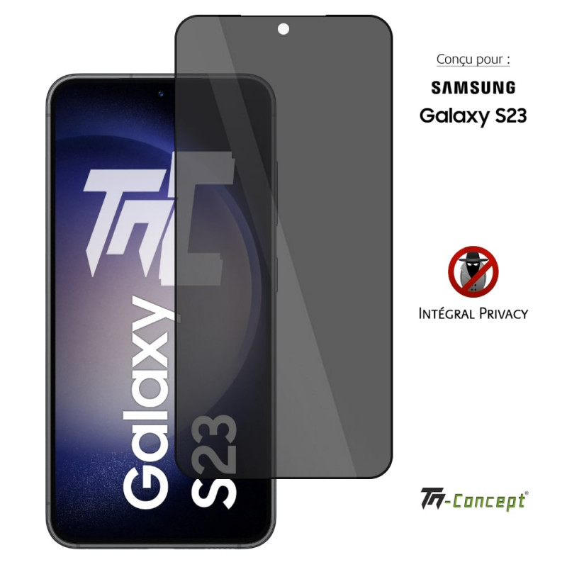 Protection Ecran Pour Samsung Galaxy S23 Ultra, S23 Vitre Verre Trempé  Intégral