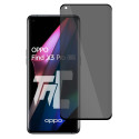Oppo Find X3 - Verre trempé 3D Privacy (teinté anti-espion) - TM-Concept® - image principale