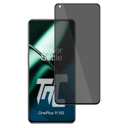 OnePlus 11 5G - Verre trempé 3D Privacy (teinté anti-espion) - TM Concept® - image principale
