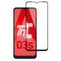 Samsung Galaxy A03s - Verre trempé intégral Protect - Noir - TM-Concept® - image principale