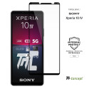 Sony Xperia 10 IV - Verre trempé intégral Protect - Noir - TM-Concept® - image couverture