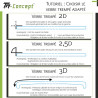 Motorola Edge 30 - Verre trempé TM Concept® - Gamme Standard Premium - Gammes