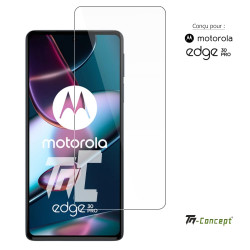 Motorola Edge 30 Pro - Verre trempé TM Concept® - Gamme Standard Premium - image couverture
