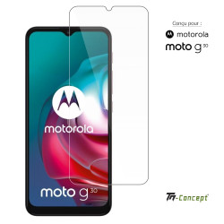 Motorola Moto G30 - Verre trempé TM Concept® - Gamme Standard Premium - image couverture