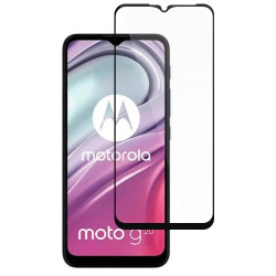 Motorola Moto G20 - Verre trempé intégral Protect - Noir - TM Concept® - image principale