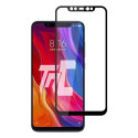 Xiaomi Mi 8 - Vitre protection intégrale - verre trempé avec cadre Noir - TM-Concept®