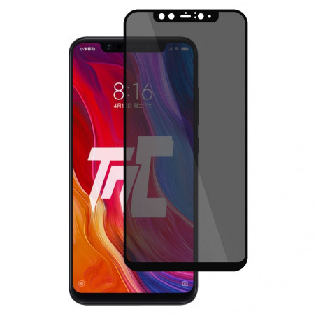 Xiaomi Mi 8 - Verre trempé Anti-Espions - Intégral Privacy - TM-Concept® - image principale