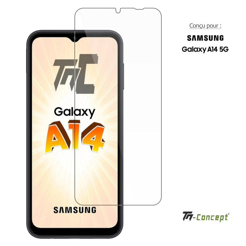 Samsung Galaxy A14 - Verre trempé TM Concept® - Gamme Standard Premium - image couverture