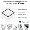 Huawei P60 Pro - Verre trempé 3D incurvé - Noir - TM Concept® - Composition