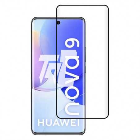 Huawei Nova 9 - Verre trempé 3D incurvé - Noir - TM-Concept® - image principale