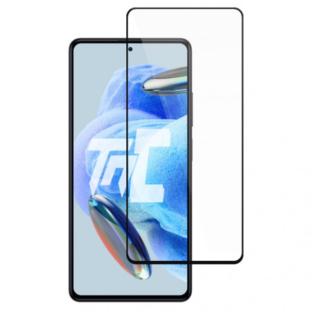 Xiaomi Redmi Note 12 Pro 5G - Verre trempé intégral Protect - Noir - TM-Concept® - image principale