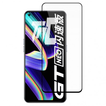 Realme GT Neo Flash - Verre trempé intégral Protect - Noir - TM-Concept® - image principale
