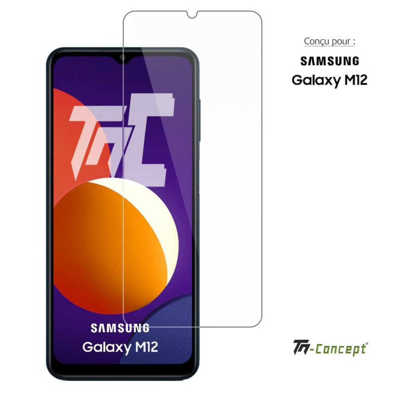 Samsung Galaxy M12 - Verre trempé TM Concept® - Gamme Standard Premium - image couverture