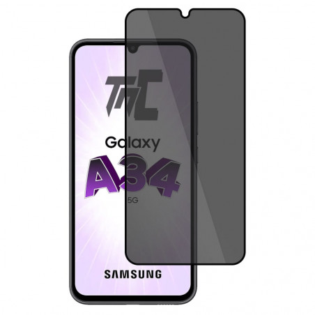 Samsung Galaxy A34 5G - Verre trempé Anti-Espions - Intégral Privacy - TM-Concept® - image principale