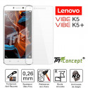 Lenovo Vibe K5 / K5 Plus - Vitre de Protection Standard Premium - TM-Concept® - Verre trempé
