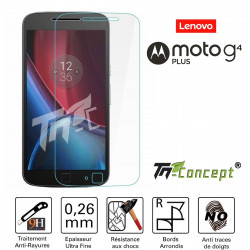 Motorola Moto G4 Plus (Lenovo) - Vitre de Protection Crystal - TM Concept®