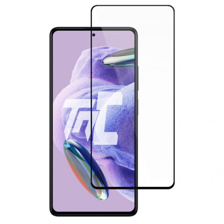 Xiaomi Redmi Note 12 Pro Plus 5G - Verre trempé intégral Protect - Noir - TM-Concept® - image principale