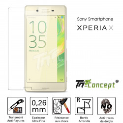 Sony Xperia X - Vitre de Protection Crystal - TM Concept®