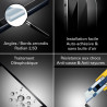 Samsung Galaxy S4 - Vitre de Protection Crystal - TM Concept®