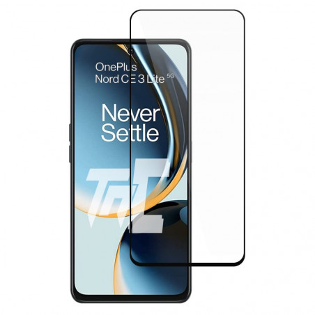 OnePlus Nord CE 3 Lite 5G - Verre trempé intégral Protect - Noir - TM-Concept® - image principale