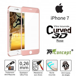 Apple Iphone 7 - Vitre de Protection 3D Curved - TM Concept®