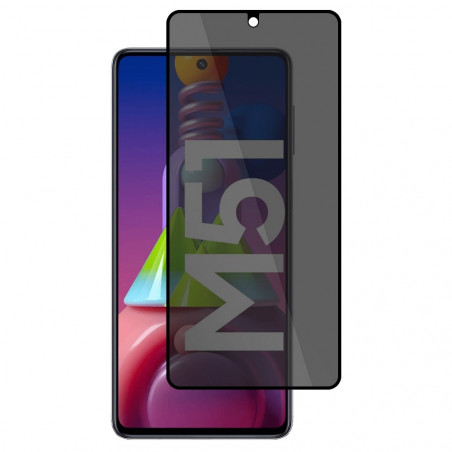 Samsung Galaxy M51 - Verre trempé Anti-Espions - Intégral Privacy - TM-Concept® - image principale