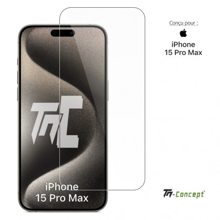 Film / Verre trempé Protection 5D iPhone 15 Pro