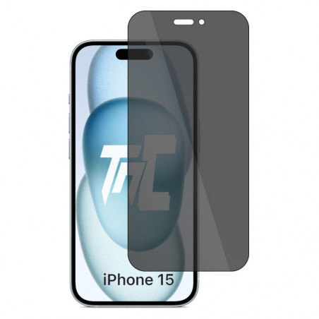 Apple iPhone 15 - Verre trempé Anti-Espions - TM-Concept® - image principale