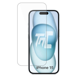 Apple iPhone 15 - Verre trempé Ultra Slim 0,15 mm - TM Concept® - image principale