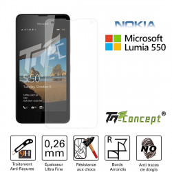 Microsoft Lumia 550 - Vitre de Protection Crystal - TM Concept®