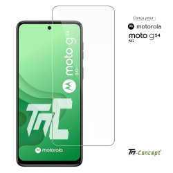 Motorola Moto G54 5G - Verre trempé TM Concept® - Gamme Standard Premium - image couverture
