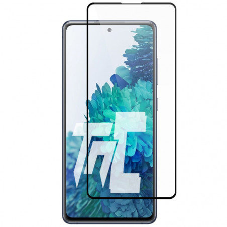 Samsung Galaxy S20 FE - Verre trempé intégral Protect Noir - adhérence 100% nano-silicone - TM-Concept® - image principale