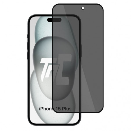 Apple iPhone 15 Plus - Verre trempé Anti-Espions - Intégral Privacy - TM-Concept® - image principale