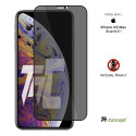 Apple iPhone XS - Verre trempé Anti-Espions - Intégral Privacy - TM-Concept® - image couverture