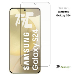 Samsung Galaxy S24 - Verre trempé TM Concept® - Gamme Standard Premium - image couverture