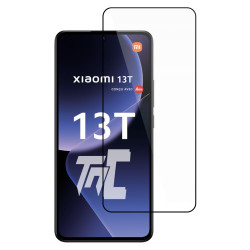 Xiaomi 13T - Verre trempé intégral Protect - Noir - TM Concept® - image principale