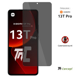 Xiaomi 13T Pro - Verre trempé Anti-Espions TM Concept® - Gamme Privacy - image couverture