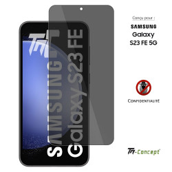 Samsung Galaxy S23 FE - Verre trempé Anti-Espions - TM Concept® - image couverture