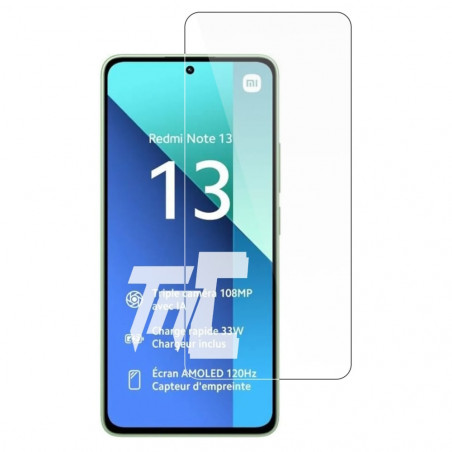 Xiaomi Redmi Note 13 5G - Verre trempé TM-Concept® - Gamme Standard Premium - image principale