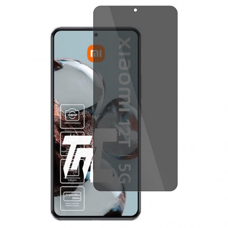 Xiaomi Redmi Note 12T - Verre trempé Anti-Espions - TM-Concept® gamme Privacy - image principale